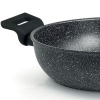 Tegame 2 maniglie – Pietra Lavica Induzione – Diametro 30 cm - immagine 3